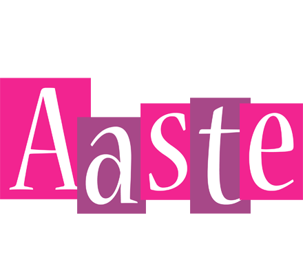 Aaste whine logo