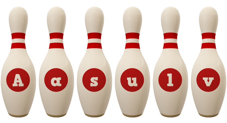 Aasulv bowling-pin logo