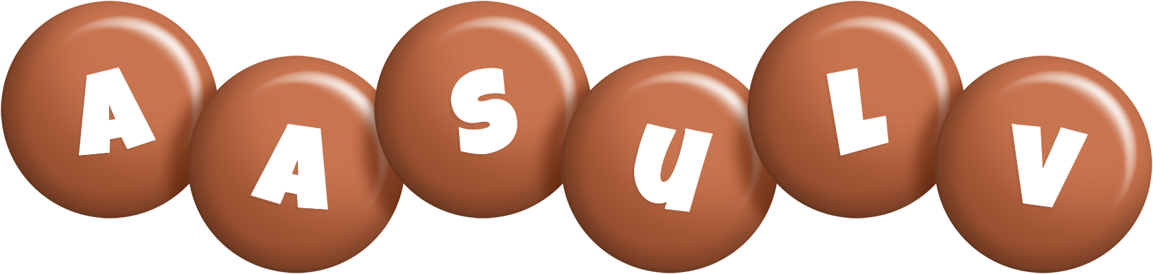 Aasulv candy-brown logo