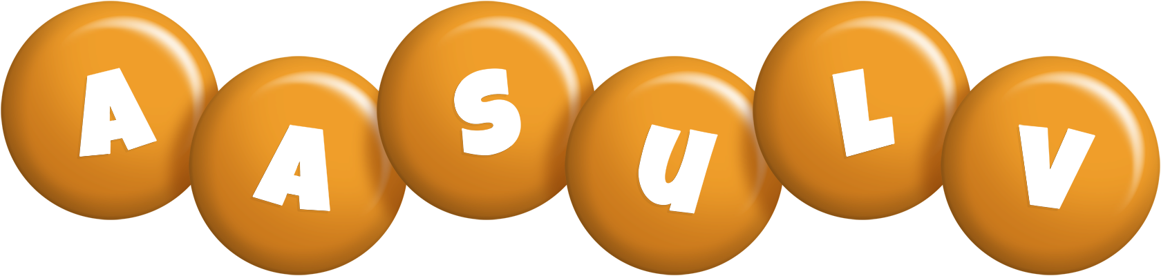 Aasulv candy-orange logo