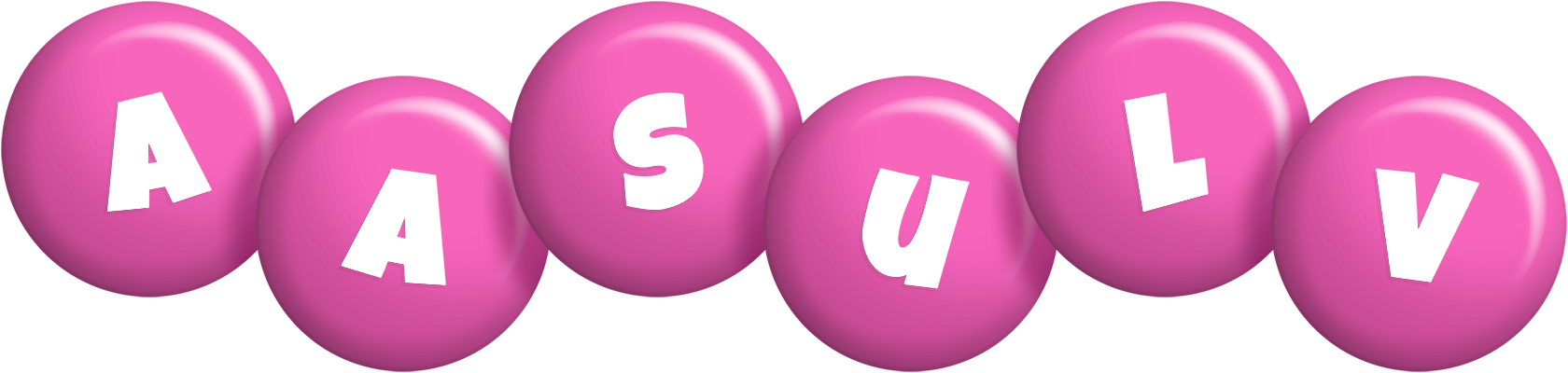 Aasulv candy-pink logo