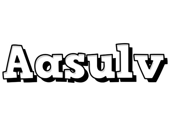 Aasulv snowing logo