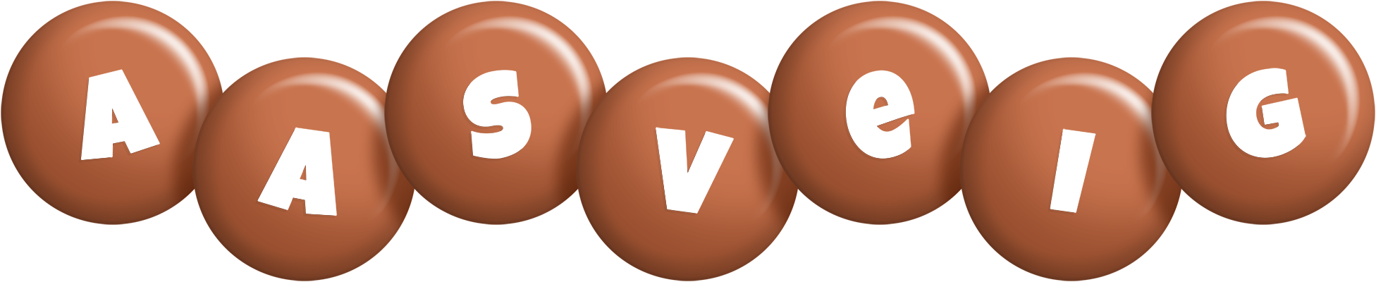 Aasveig candy-brown logo