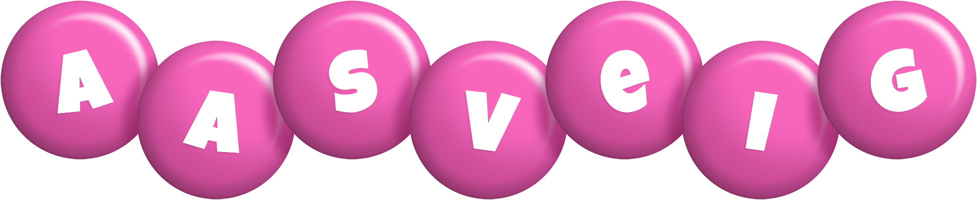 Aasveig candy-pink logo