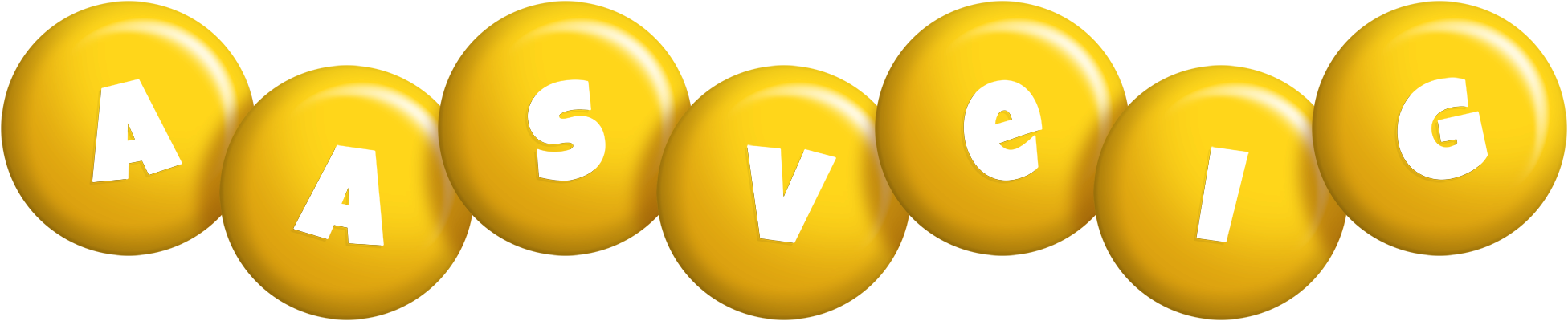 Aasveig candy-yellow logo