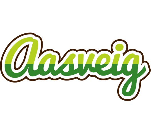 Aasveig golfing logo