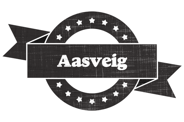 Aasveig grunge logo