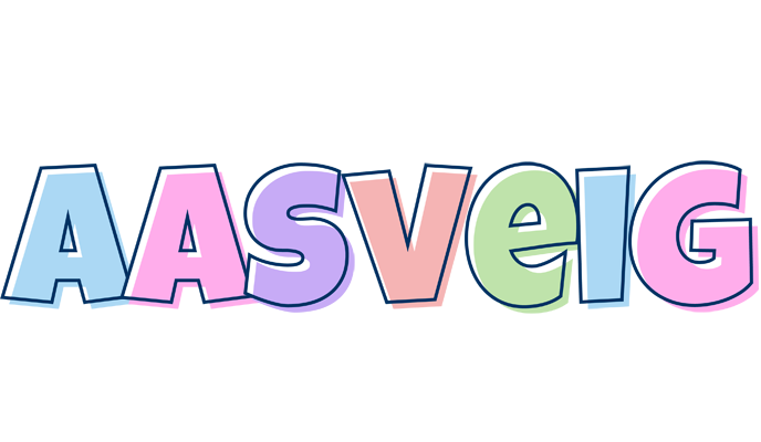 Aasveig pastel logo