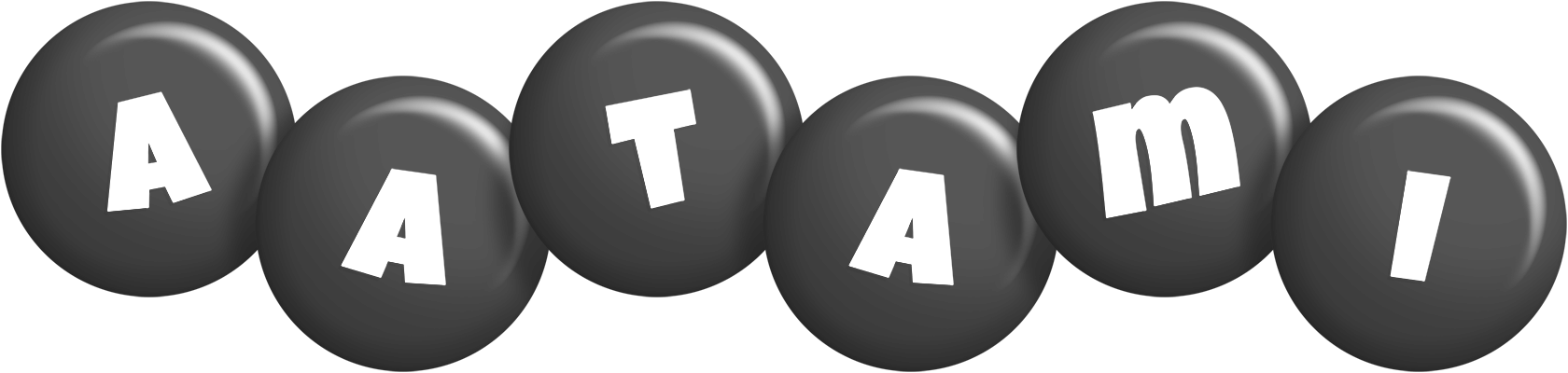 Aatami candy-black logo
