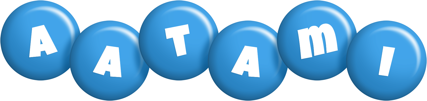 Aatami candy-blue logo