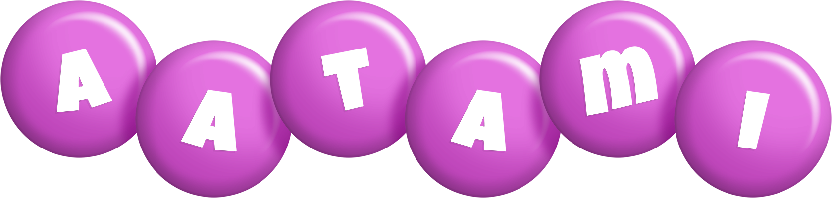 Aatami candy-purple logo