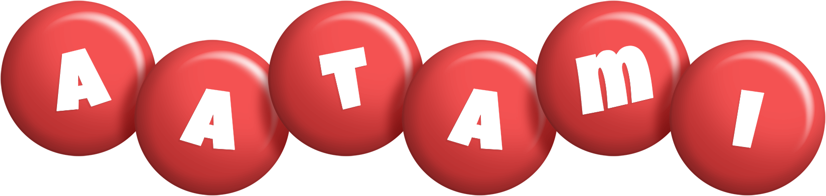 Aatami candy-red logo