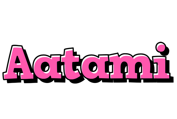 Aatami girlish logo