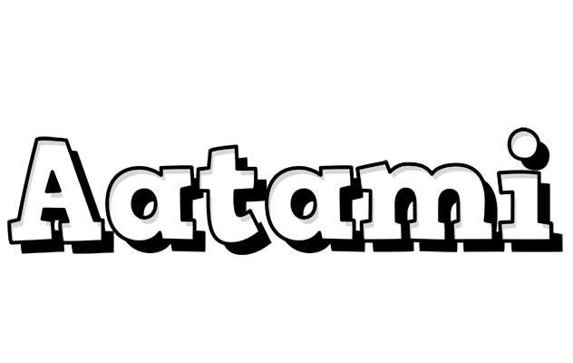 Aatami snowing logo