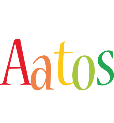 Aatos birthday logo