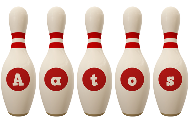 Aatos bowling-pin logo
