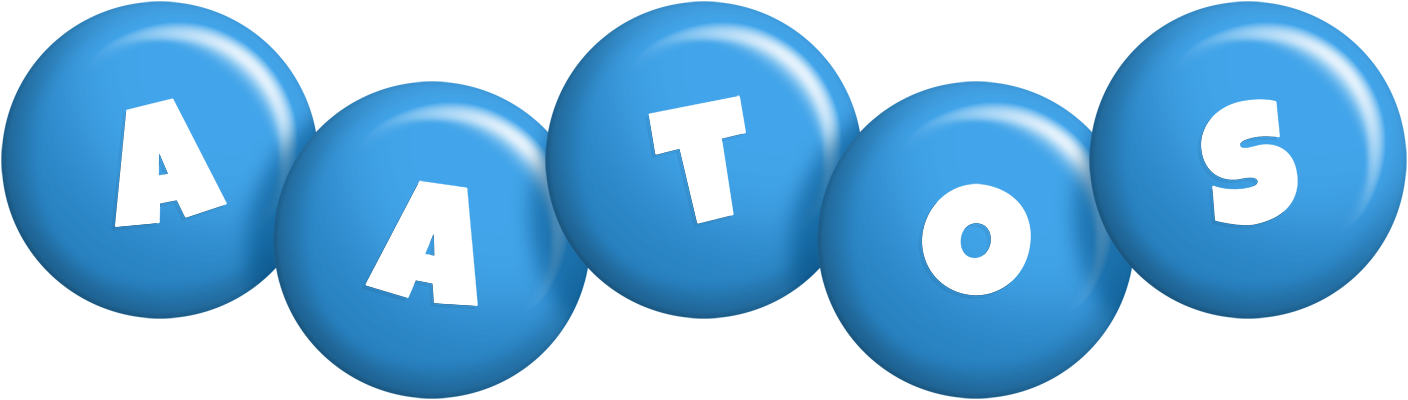 Aatos candy-blue logo