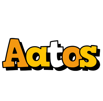 Aatos cartoon logo