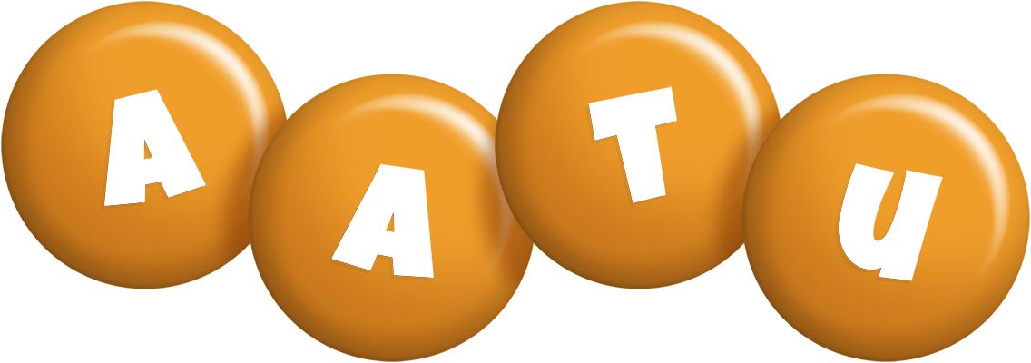 Aatu candy-orange logo