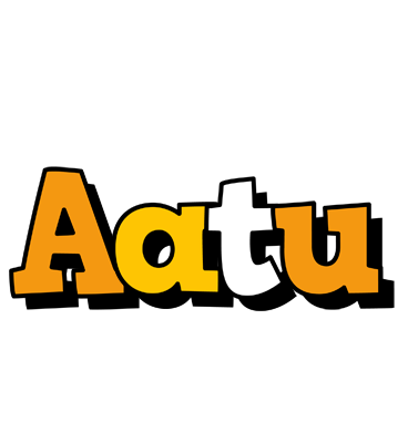 Aatu cartoon logo