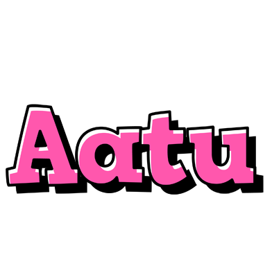 Aatu girlish logo