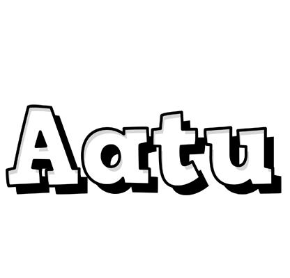 Aatu snowing logo