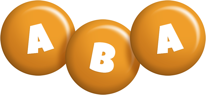 Aba candy-orange logo
