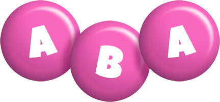 Aba candy-pink logo