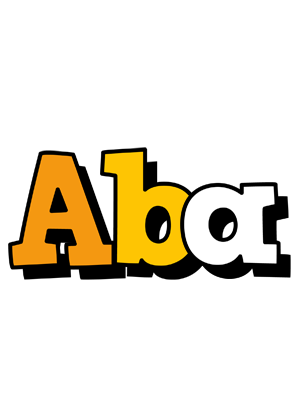 Aba cartoon logo