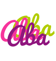 Aba flowers logo