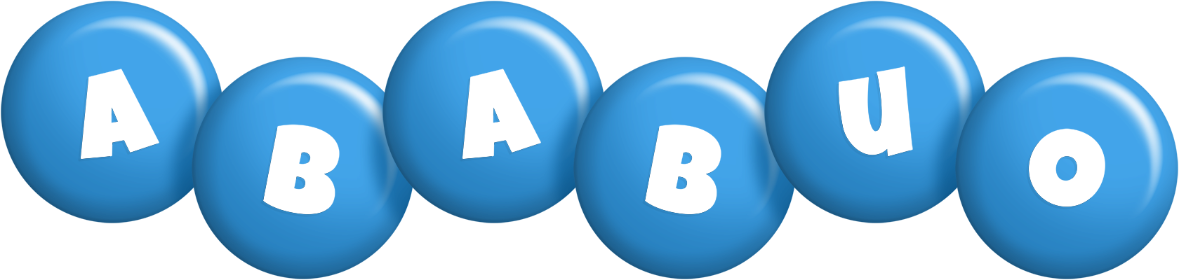 Ababuo candy-blue logo