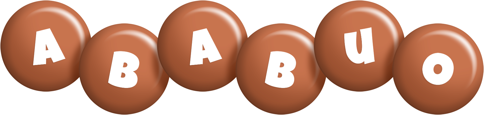 Ababuo candy-brown logo