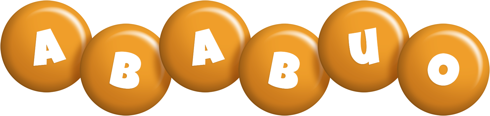 Ababuo candy-orange logo