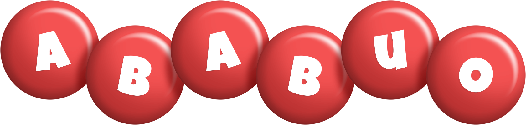 Ababuo candy-red logo
