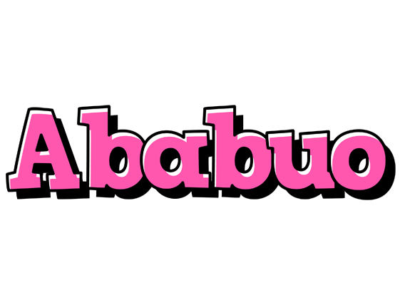 Ababuo girlish logo