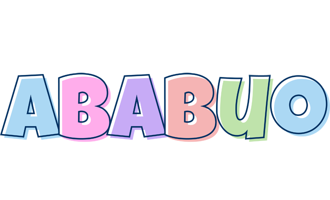 Ababuo pastel logo