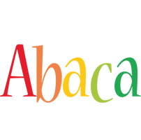 Abaca birthday logo