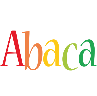 Abaca birthday logo
