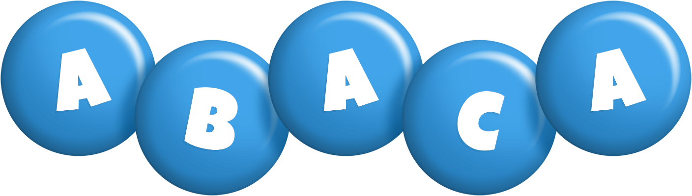 Abaca candy-blue logo