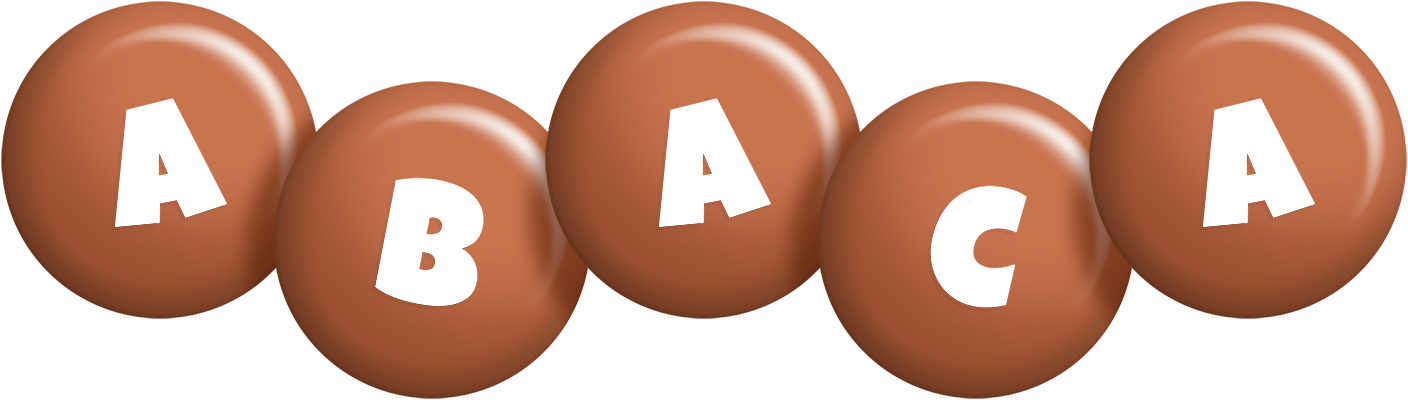 Abaca candy-brown logo