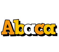 Abaca cartoon logo