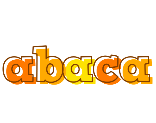 Abaca desert logo
