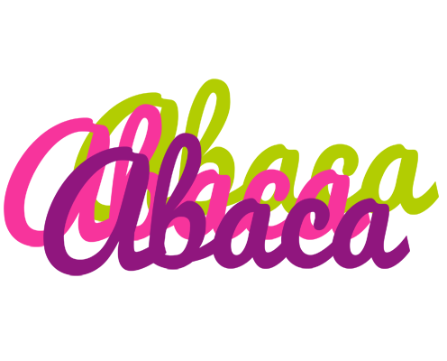 Abaca flowers logo