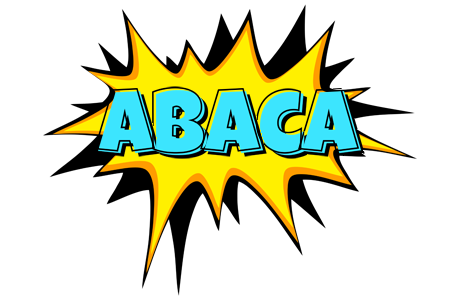 Abaca indycar logo