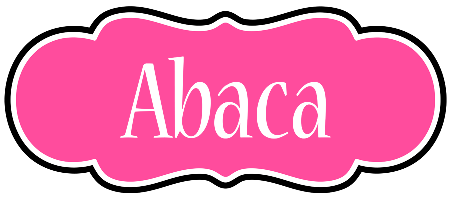 Abaca invitation logo