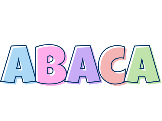 Abaca pastel logo