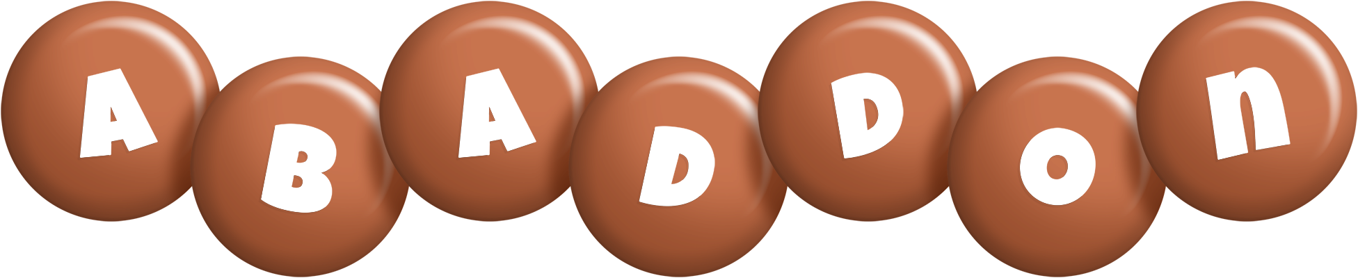 Abaddon candy-brown logo