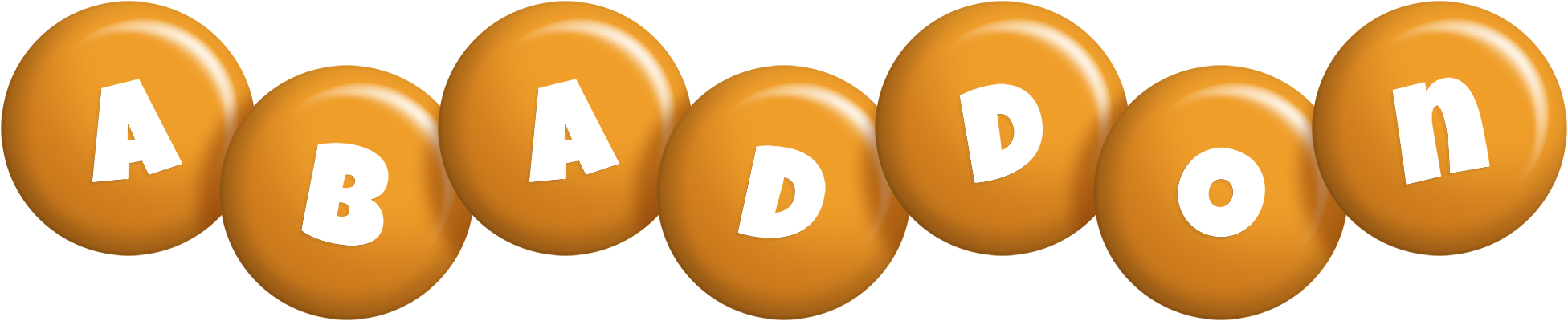 Abaddon candy-orange logo