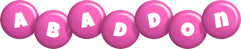 Abaddon candy-pink logo