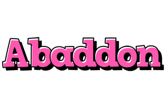 Abaddon girlish logo